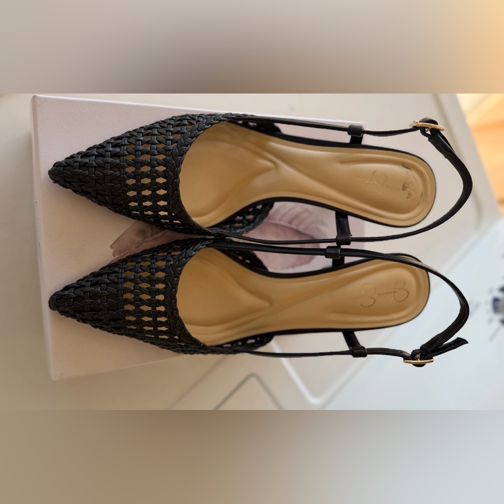 Elegant Black Women's Heels - Picture 2 of 7
